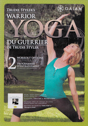 Trudie Styler's - Warrior Yoga DVD Movie 