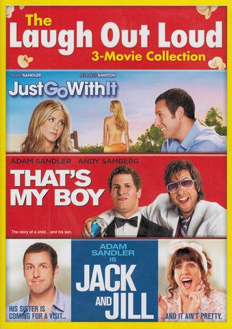 Just Go With It / That s My Boy / Jack and Jill (The Laugh Out Loud : 3-Movie Collection) DVD Movie