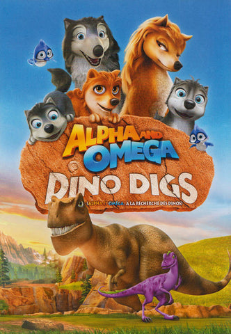 Alpha & Omega - Dino Digs (Bilingual) DVD Movie 