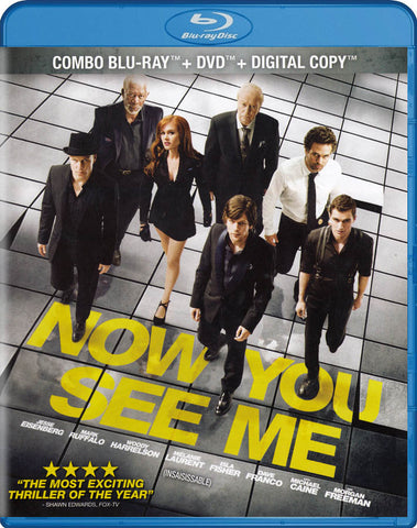Now You See Me (Blu-ray + DVD + copie numérique) (Blu-ray) (bilingue) BLU-RAY Movie