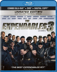 The Expendables 3 (Unrated Edition) (Blu-ray + DVD + Digital Copy) (Blu-ray) (Bilingual)