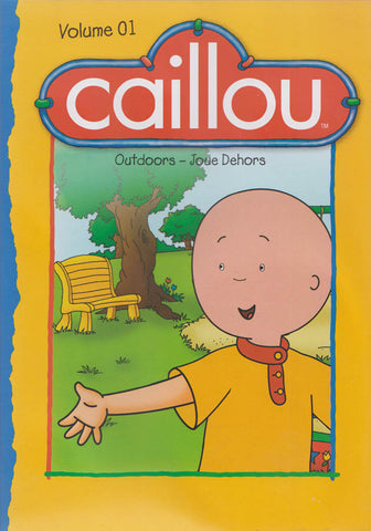 Caillou - Outdoors (Bilingual) DVD Movie 