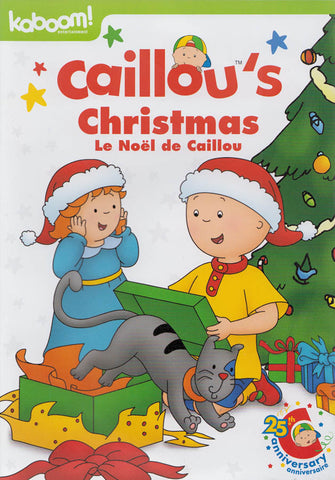 Caillou's - Christmas (Bilingual) DVD Movie 