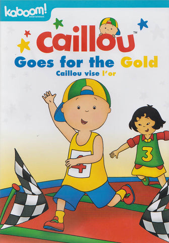 Caillou - Goes For The Gold (Bilingual) DVD Movie 