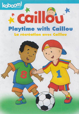 Caillou - Playtime with Caillou (Bilingual) DVD Movie 