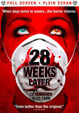 28 Weeks Later (Édition en plein écran) (Bilingue) DVD Film