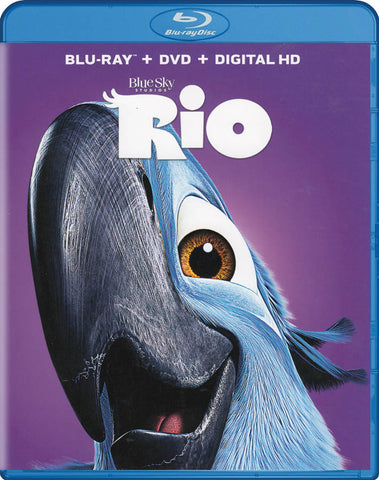 Rio (Blu-ray + DVD + Digital HD) (Blu-ray) BLU-RAY Movie 