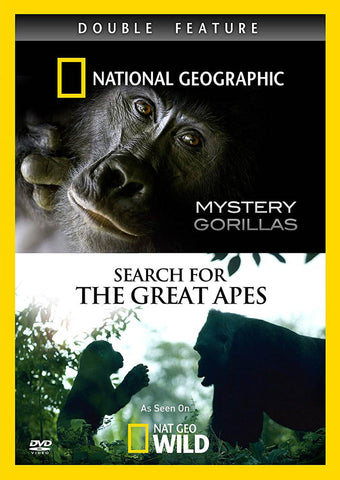 Mystery Gorillas / Search For The Great Apes (Double Feature) (National Geographic) DVD Movie 