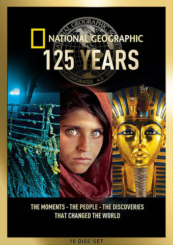 125 Years (10-Disc Set) (National Geographic) (Boxset) DVD Movie 
