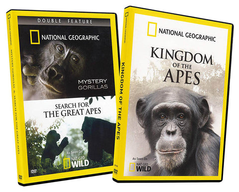 National Geographic Apes Pack (2-Pack) DVD Movie 