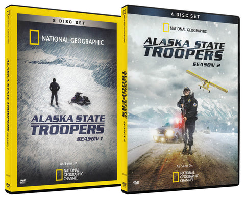 National Geographic Alaska State Troopers (Season 1 / Season 2) (2-Pack) DVD Movie 