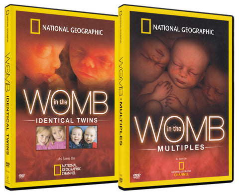 National Geographic in the Womb Pack (Identical Twins / Multiples) (2-Pack) DVD Movie 