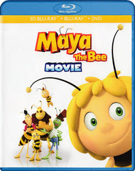 Maya The Bee Movie (3D Blu-ray + Blu-ray + DVD) (Blu-ray)