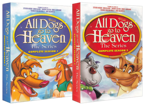 Tous les chiens vont au paradis (Saison complète 1 / Saison 2) (La série) (Pack de 2) Film DVD