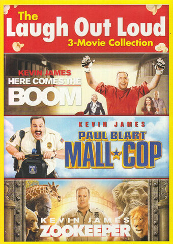 Here Comes The Boom / Paul Blart : Mall Cop / Zookeeper (Laugh Out Loud Movie Collection) DVD Movie
