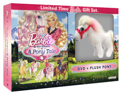 Barbie dans ses soeurs dans A Pony Tales (Ensemble-cadeau Barbie à durée limitée + jouet poney en peluche) (Coffret)