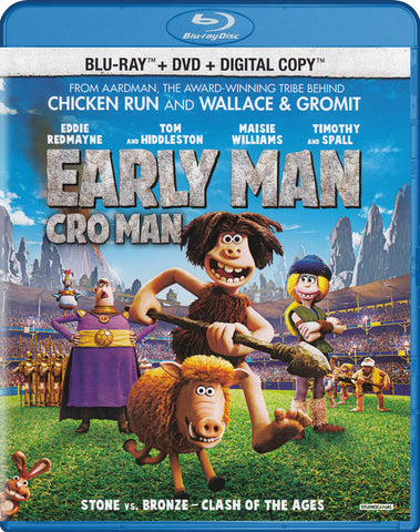 Early Man (Blu-ray + DVD + Copie Numérique) (Bilingue) (Blu-ray) Film BLU-RAY