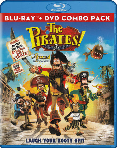 The Pirates! - Band of Misfits (Blu-ray + DVD Combo Pack) (Blu-ray) (Bilingual) BLU-RAY Movie 