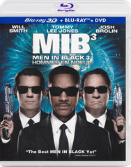 Men In Black 3 (Blu-ray 3D + Blu-ray + DVD) (Blu-ray) (Bilingual)