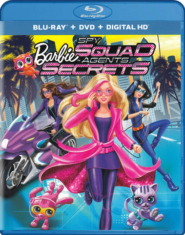 Barbie: Spy Squad (Blu-ray + DVD + HD Numérique) (Blu-ray) (Bilingue) Film BLU-RAY
