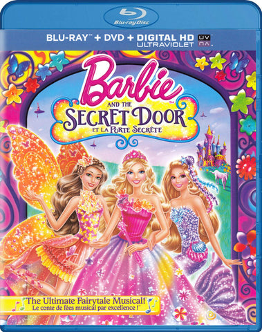Barbie et la porte secrète (Blu-ray + DVD + HD numérique) (Blu-ray) (Bilingue) Film BLU-RAY
