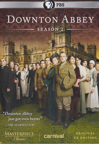 Downton Abbey - Season 2 (Masterpiece) DVD Movie 