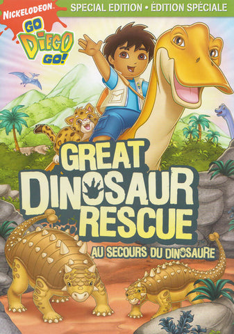 Go Diego Go - Great Dinosaur Rescue (Special Edition) (Bilingual) DVD Movie 