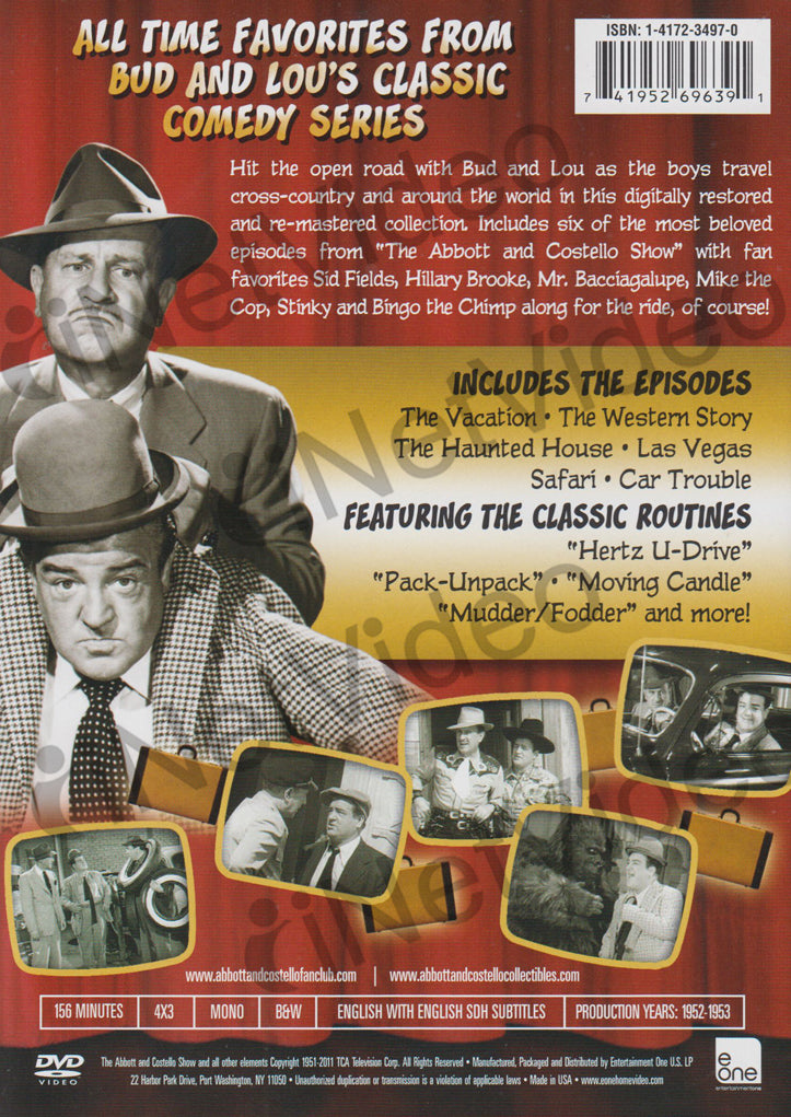 The Abbott and Costello Show: Hit the Road on DVD Movie