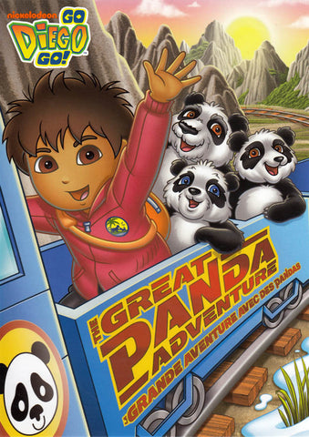 Go Diego Go! - The Great Panda Adventure (Bilingual) DVD Movie 