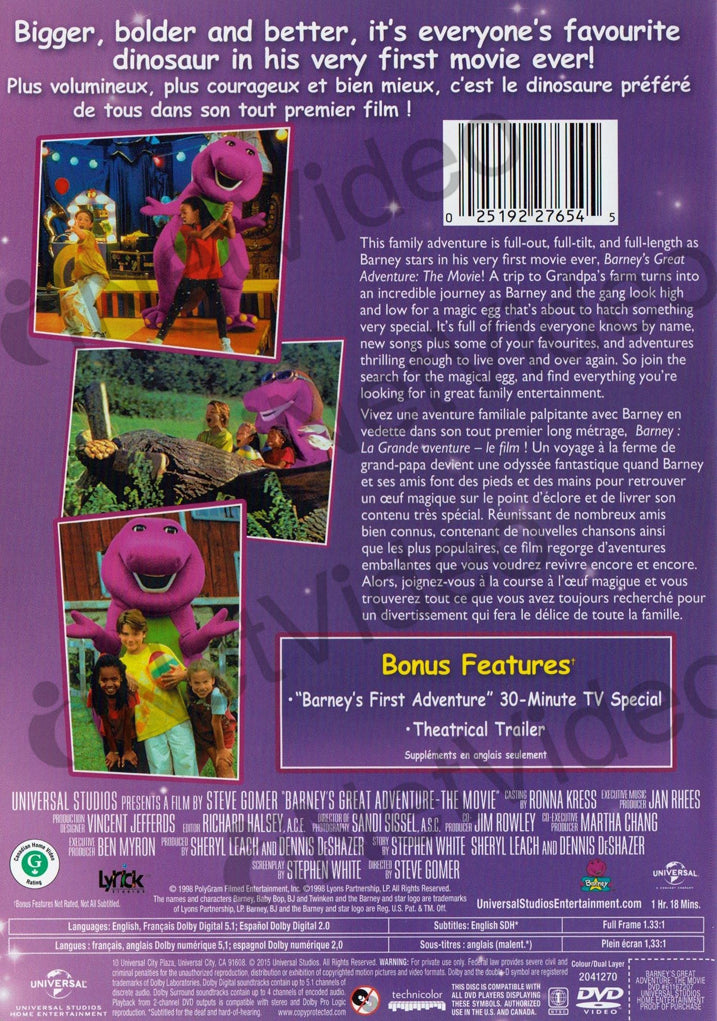 Barney Great Adventure