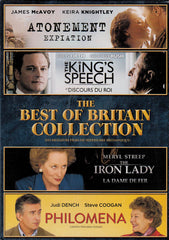 Collection Le Meilleur D'Angleterre (Expiations / Le discours du roi / Dame de fer / Philomène) (Bilingue) (Boxset)