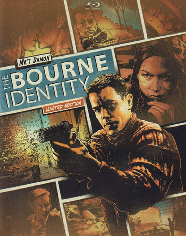 The Bourne Identity (Steelbook) (BD + DVD + Digital Copy) (Blu-ray) BLU-RAY Movie 