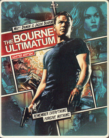The Bourne Ultimatum - Steelbook(Blu-ray + DVD + Digital Copy) (Blu-ray) (Limited Edition) BLU-RAY Movie 