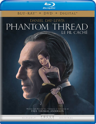 Phantom Thread (Blu-ray + DVD + HD Numérique) (Blu-ray) (Bilingue) Film BLU-RAY