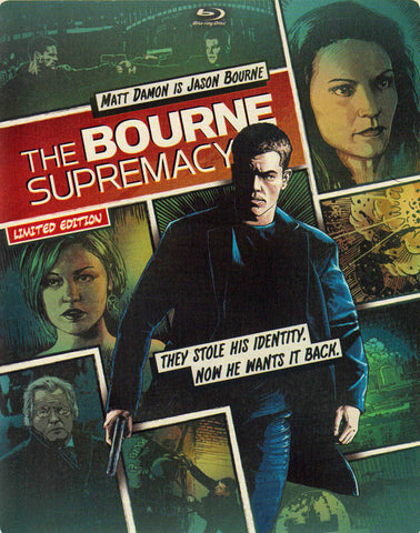 La Bourne Supremacy (Steelbook) (Blu-ray + DVD) (Blu-ray) Film BLU-RAY