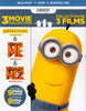 Minions / Despicable Me / Despicable Me 2 (Blu-ray + DVD) (Blu-ray) (Boxset) (Bilingual) BLU-RAY Movie 