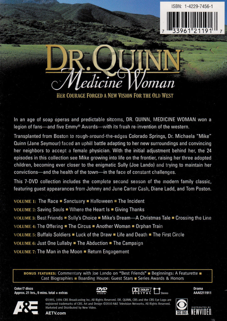 Dr. Quinn : Medicine Woman - Season 2 (Boxset) on DVD Movie