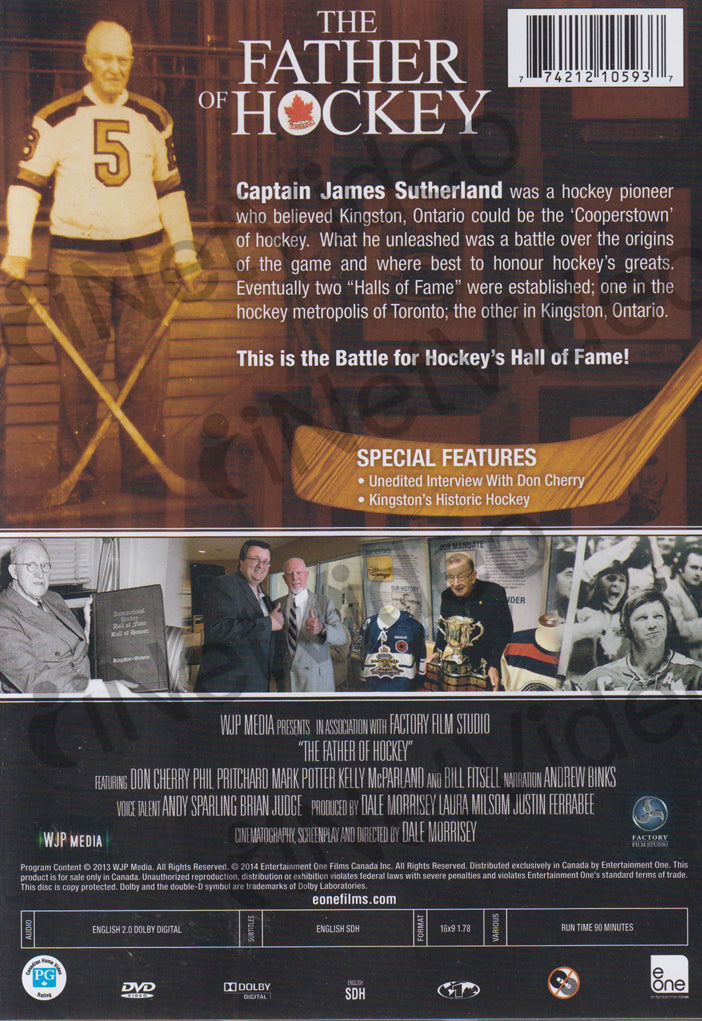 Father of Hockey on DVD Movie