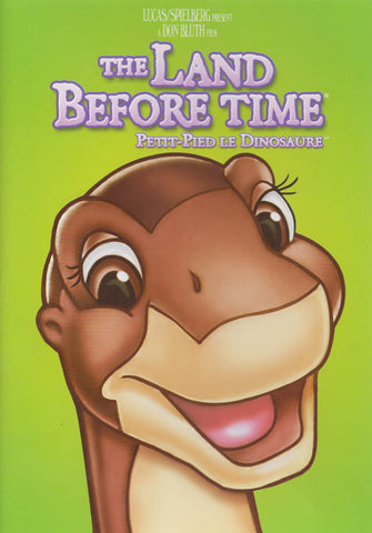 The Land Before Time (Green Cover) (Bilingual) DVD Movie 