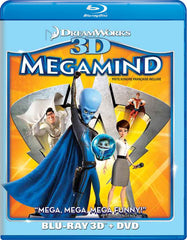 Megamind (Blu-ray 3D + DVD) (Blu-ray) (Bilingue)