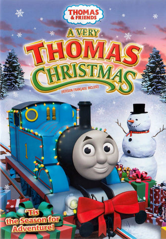 Thomas and Friends - A Very Thomas Christmas (Yellow Spine) (Bilingual) DVD Movie 