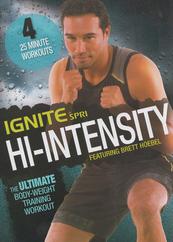 Ignite By Spri: Haute intensité - Avec le film DVD de Brett Hoebel