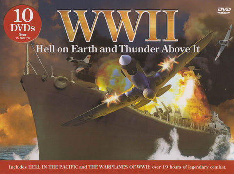 WWII : Hell On Earth And Thunder Above It (Boxset) DVD Movie 