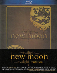 La saga Twilight: Steelbook New Moon + Etui Steelbook Bonus (Blu-ray) (Bilingue) (Boîte)