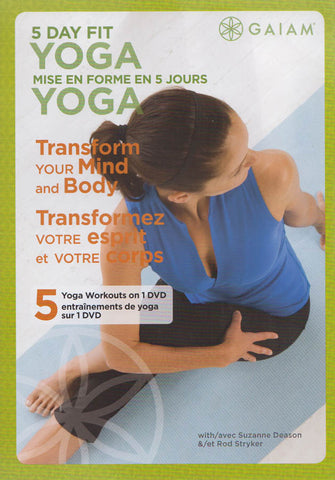 5 Day Fit Yoga DVD Movie 