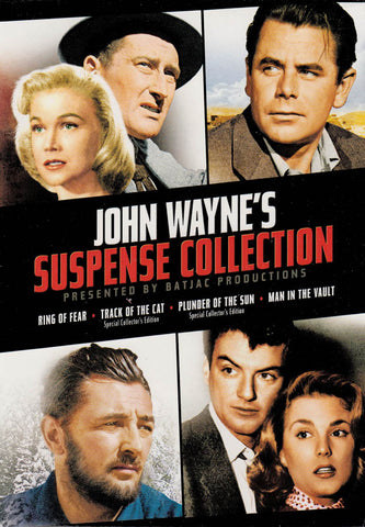 John Wayne's Collection (Ring of Fear / Track of the Cat / Plunder of the Sun / Man in the Vault) (Boxset) Film DVD