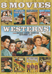 Westerns 8-Movies (Canyon Passage / War Arrow / Seminole / Gun For A Coward / .......... / Quantez)