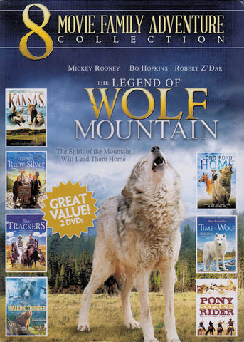 8-Movie Family Adventure Collection (Boîte de jeux) DVD Film