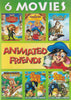 Animated Friends (Tale of Despereaux/Balto 2/Jungle Bunch/American Tail/Brer Rabbit/Jungle Bunch 2) DVD Movie 