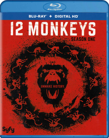 12 Monkeys: Season 1 (Blu-ray + Digital HD) (Blu-ray) BLU-RAY Movie 